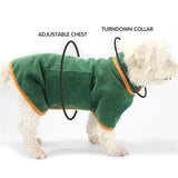 Super Absorbent Dogs Bathrobe Drying Towel | Microfiber Dogs Drying Coat
