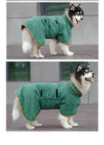 Super Absorbent Dogs Bathrobe Drying Towel | Microfiber Dogs Drying Coat