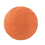 Dog Flying Disc Toy | Soft Rubber Interactive Flying Saucer