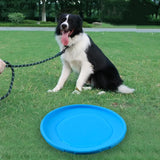 Dog Flying Disc Toy | Soft Rubber Interactive Flying Saucer