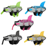 Shark Style Dog Life Jacket | Adjustable Dog Life Vest with Handle