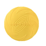 Dog Flying Disc Toy | Soft Rubber Interactive Flying Saucer