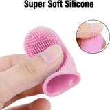 Pet Finger Toothbrush | Soft Silicone Dog & Cat Teeth Cleaning Brush