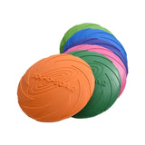 Dog Flying Disc Toy | Soft Rubber Interactive Flying Saucer
