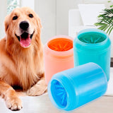 Soft Silicone Combs Portable Pet Foot Washer Cup