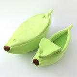 Portable Banana Cat Bed House