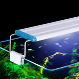  Super Slim LEDs Aquarium Light |Extensible Waterproof Clip on Lamp For Fish Tank |Aquatic Plant Light 18-75CM Extensible|