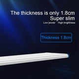  Super Slim LEDs Aquarium Light |Extensible Waterproof Clip on Lamp For Fish Tank |Aquatic Plant Light 18-75CM Extensible|