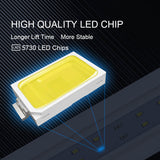  Super Slim LEDs Aquarium Light |Extensible Waterproof Clip on Lamp For Fish Tank |Aquatic Plant Light 18-75CM Extensible|