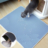 Non-Slip Waterproof Pet Litter Mat  | Fordable Pet Mat