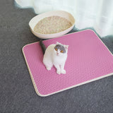 Non-Slip Waterproof Pet Litter Mat  | Fordable Pet Mat